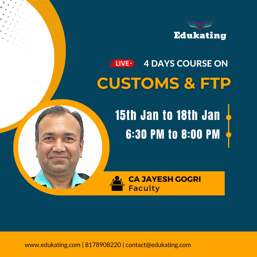 Course on Customs and FTP